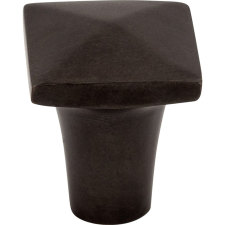 Top Knobs M1512: 7/8" Aspen Square Cabinet Knob - Medium Bronze