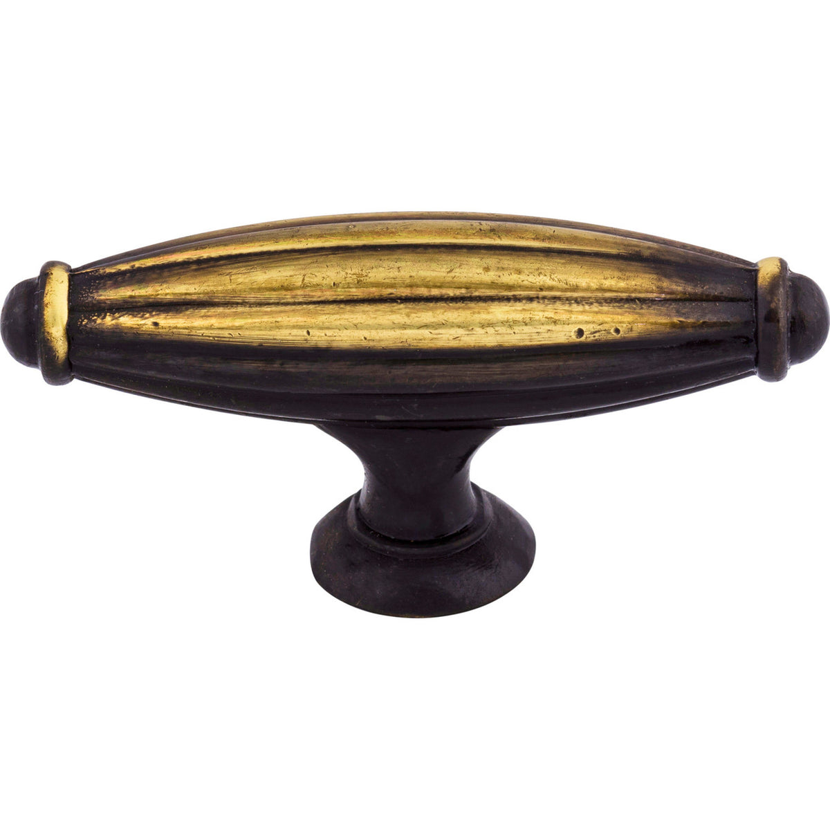 Top Knobs M151: 2-5/8" Tuscany T-Bar Cabinet Knob - Dark Antique Brass