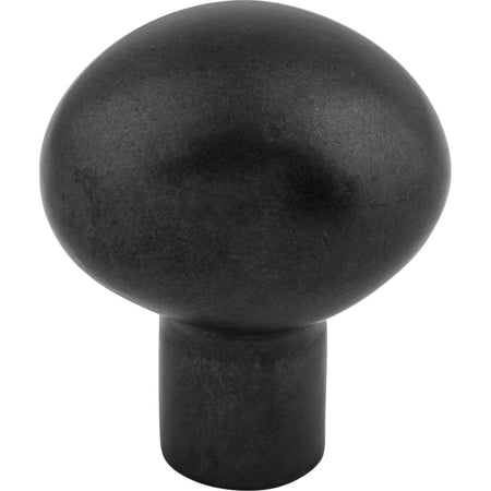 Top Knobs M1527: 1-3/16" Aspen Egg Cabinet Knob - Medium Bronze
