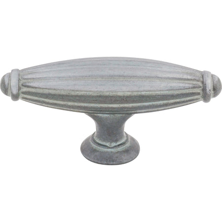Top Knobs M152: 2-5/8" Tuscany T-Bar Cabinet Knob - Pewter Light