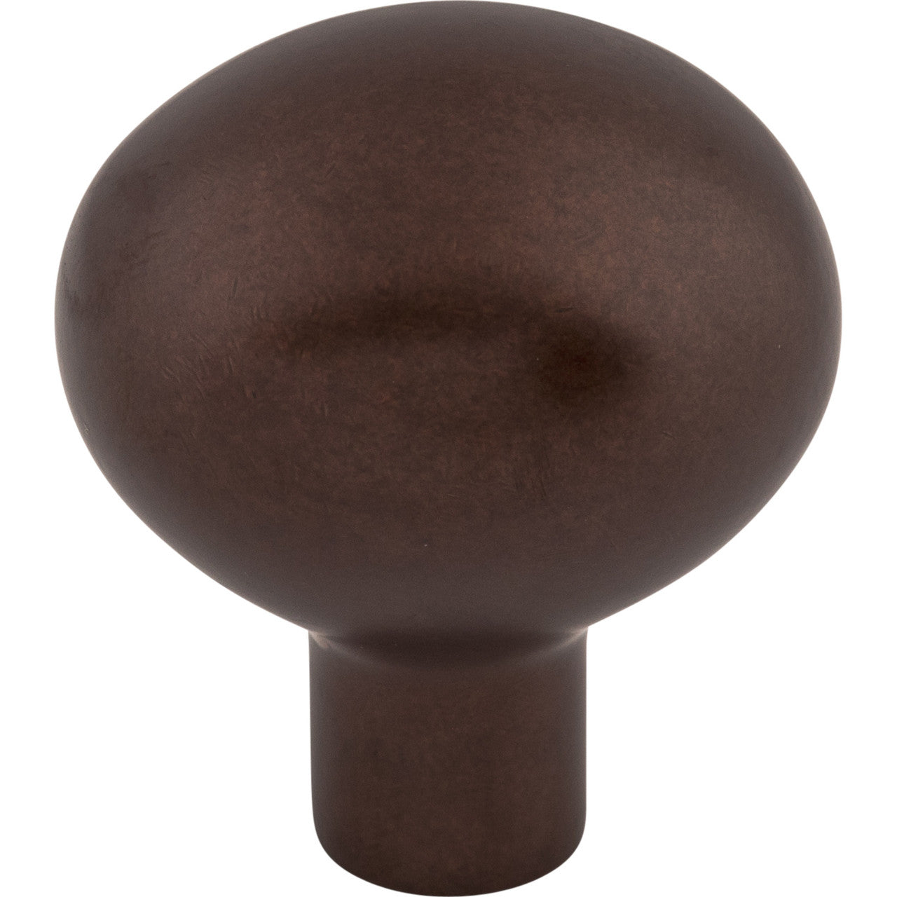 Top Knobs M1533: 1-7/16" Aspen Egg Cabinet Knob - Mahogany Bronze