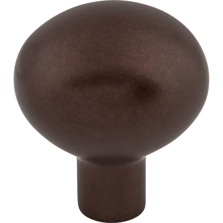 Top Knobs M1533: 1-7/16" Aspen Egg Cabinet Knob - Mahogany Bronze