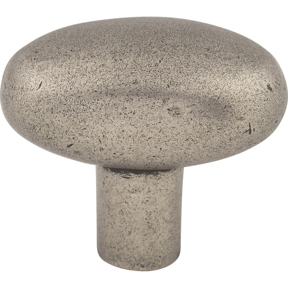 Top Knobs M1535: 1-9/16" Aspen Potato Cabinet Knob - Silicon Bronze Light