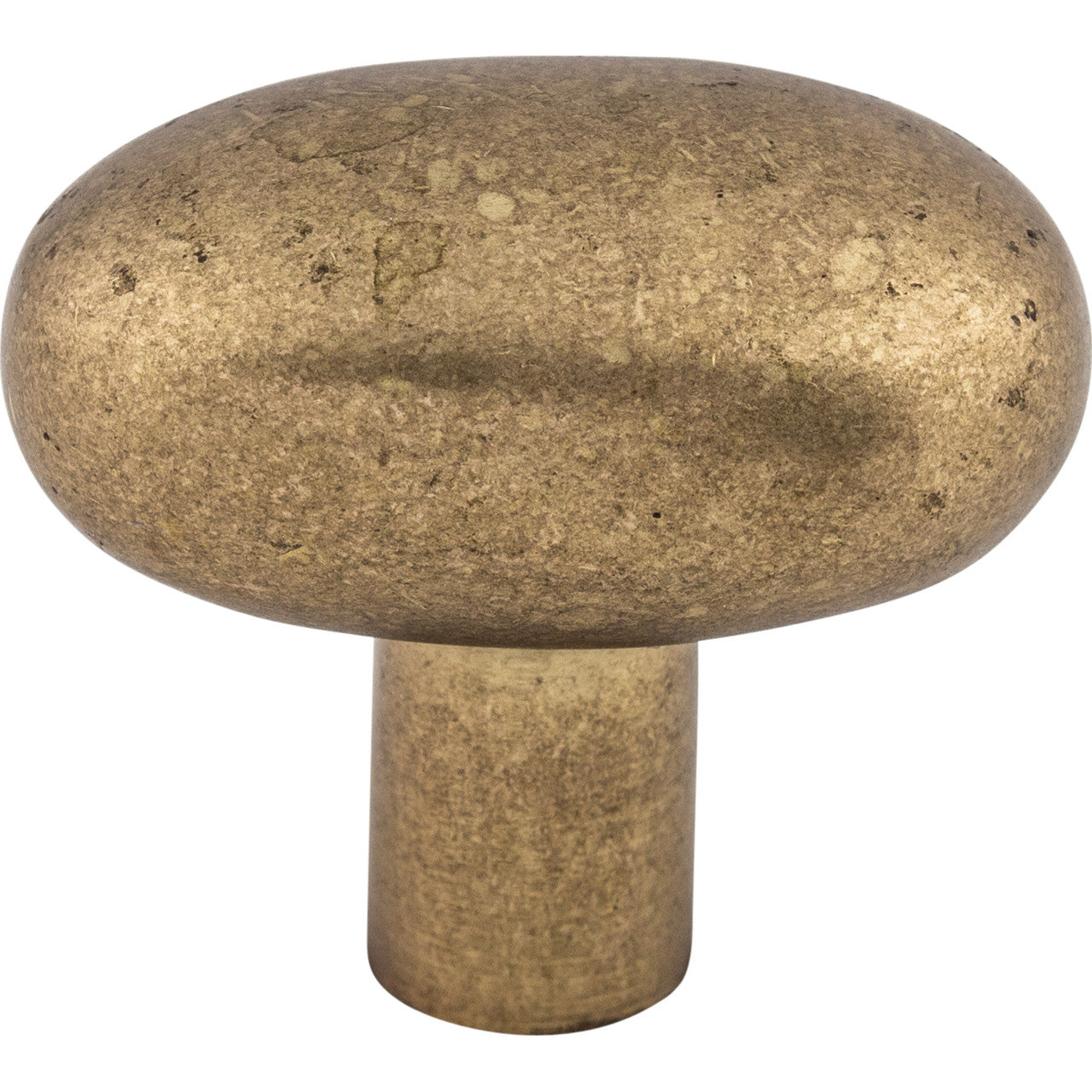 Top Knobs M1536: 1-9/16" Aspen Potato Cabinet Knob - Light Bronze