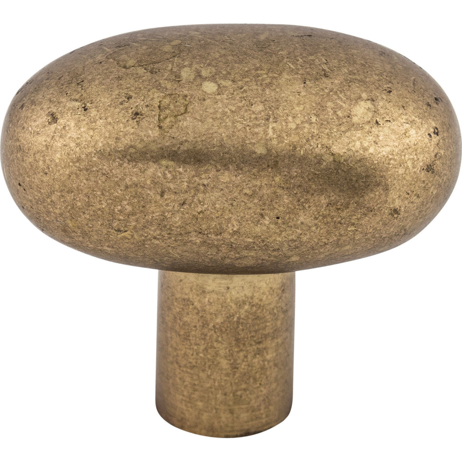 Top Knobs M1536: 1-9/16" Aspen Potato Cabinet Knob - Light Bronze