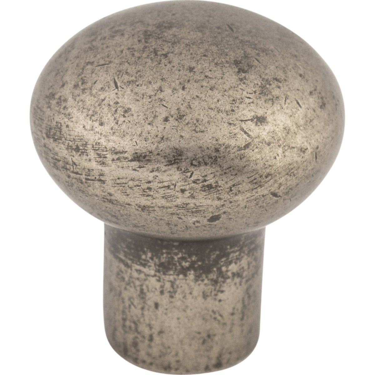 Top Knobs M1545: 7/8" Aspen Round Cabinet Knob - Silicon Bronze Light
