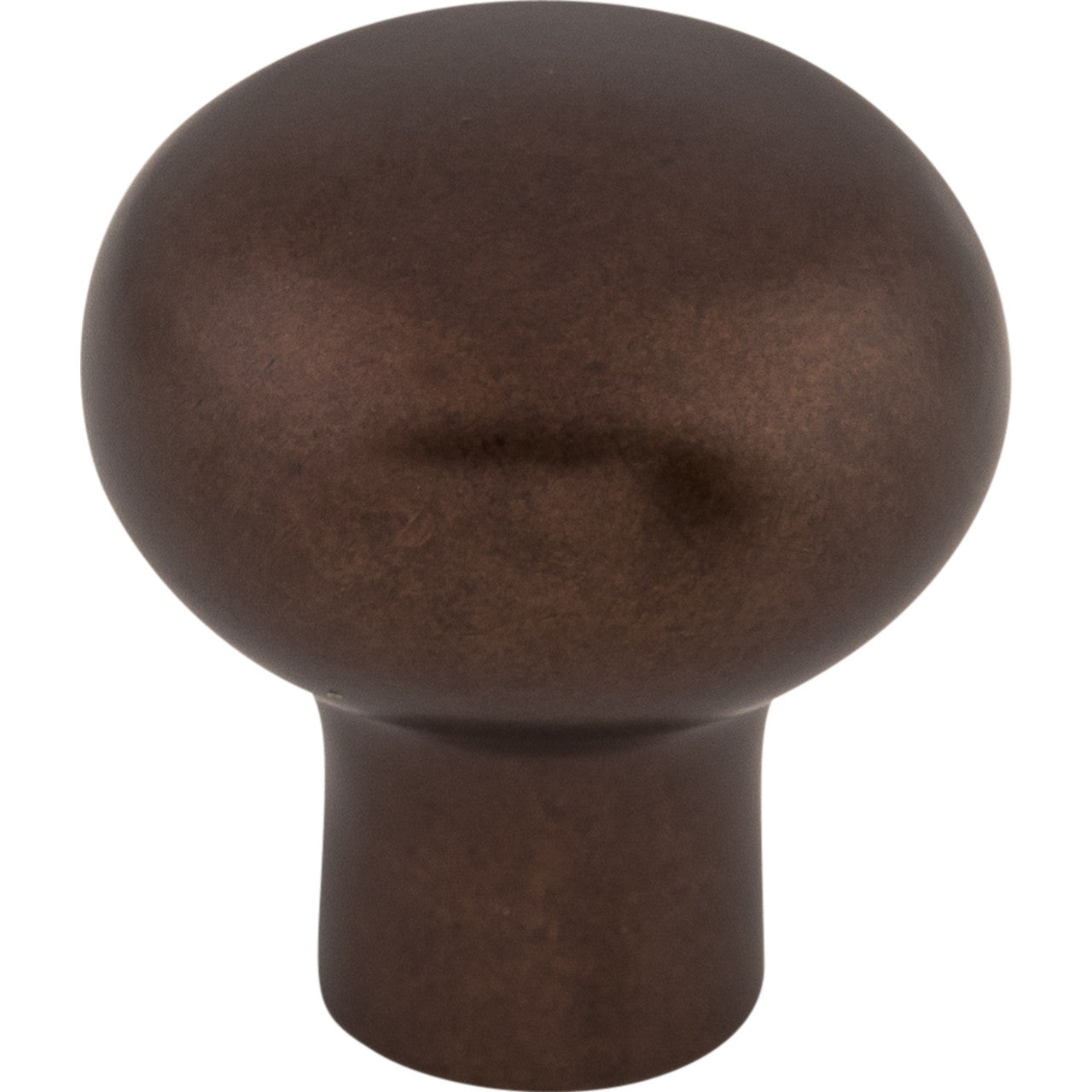 Top Knobs M1548: 7/8" Aspen Round Cabinet Knob - Mahogany Bronze