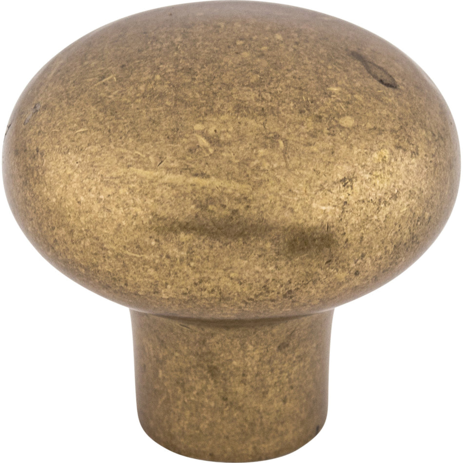 Top Knobs M1556: 1-3/8" Aspen Round Cabinet Knob - Light Bronze