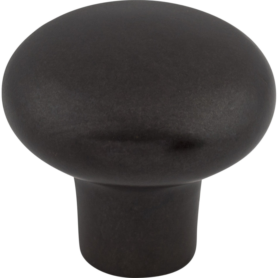 Top Knobs M1557: 1-3/8" Aspen Round Cabinet Knob - Medium Bronze