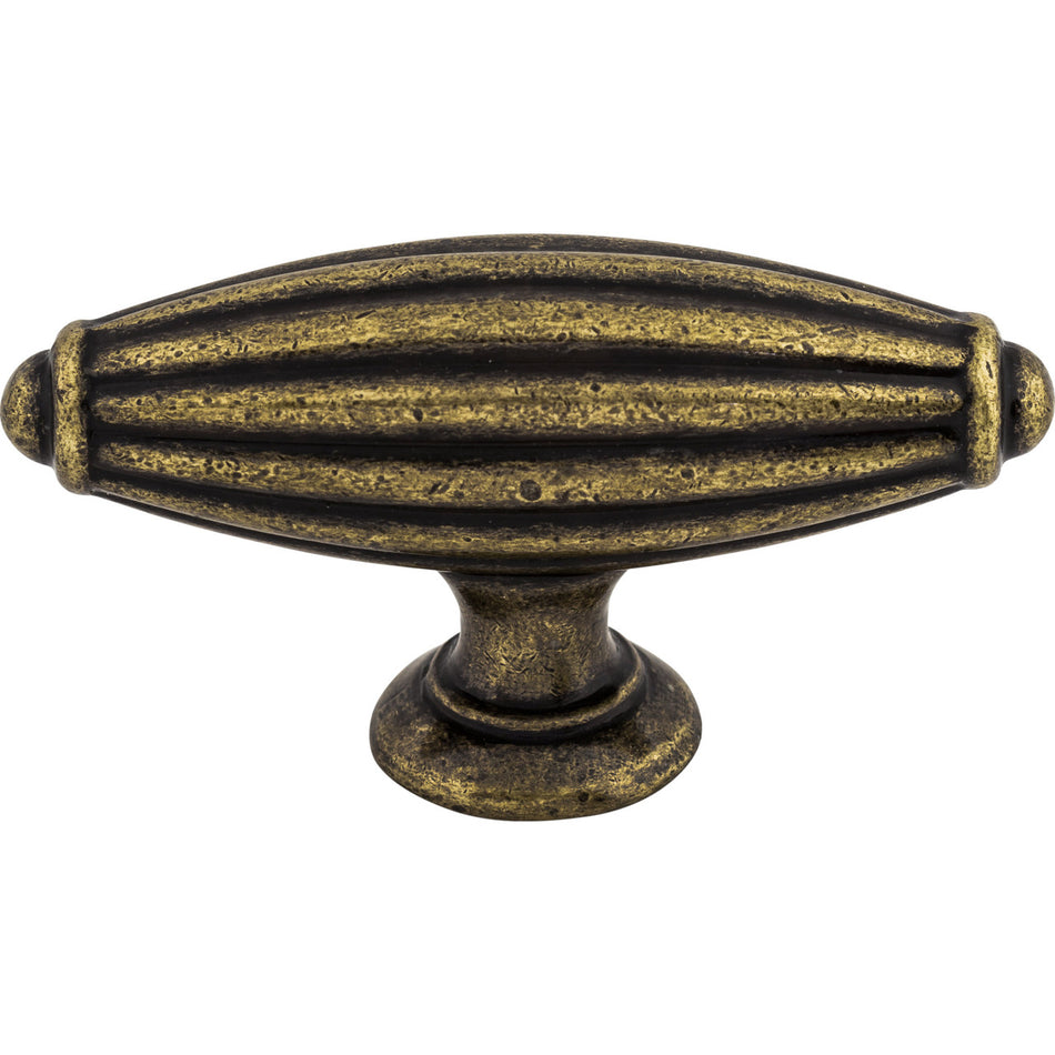 Top Knobs M155:  2-7/8" Tuscany T-Bar Cabinet Knob - German Bronze