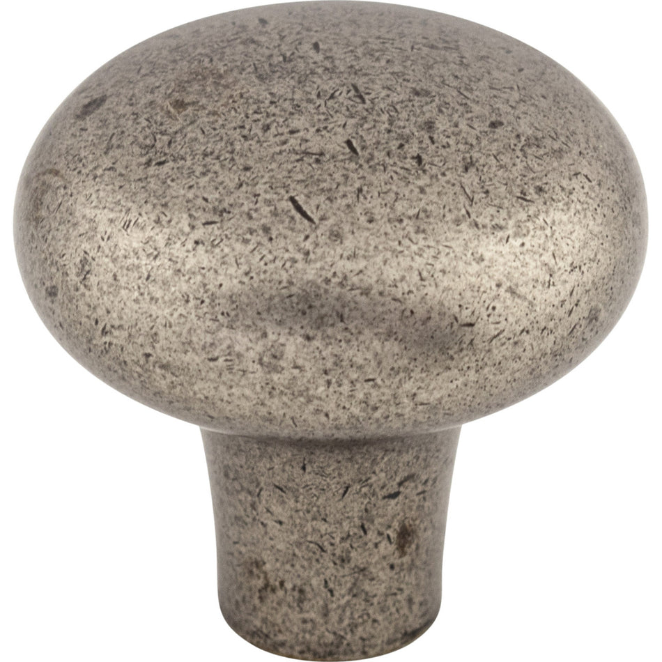 Top Knobs M1560: 1-5/8" Aspen Round Cabinet Knob - Silicon Bronze Light