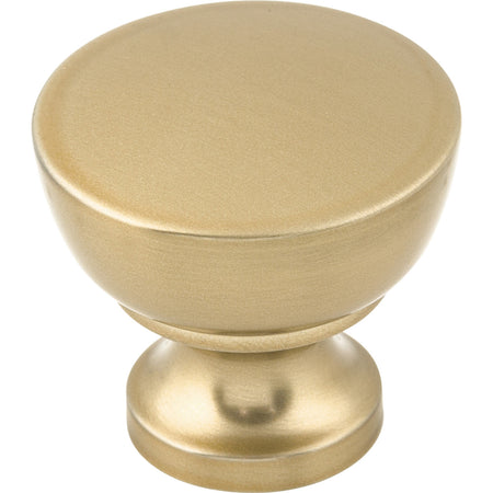 Top Knobs M1568: 1-1/4" Bergen Round Cabinet Knob - Honey Bronze