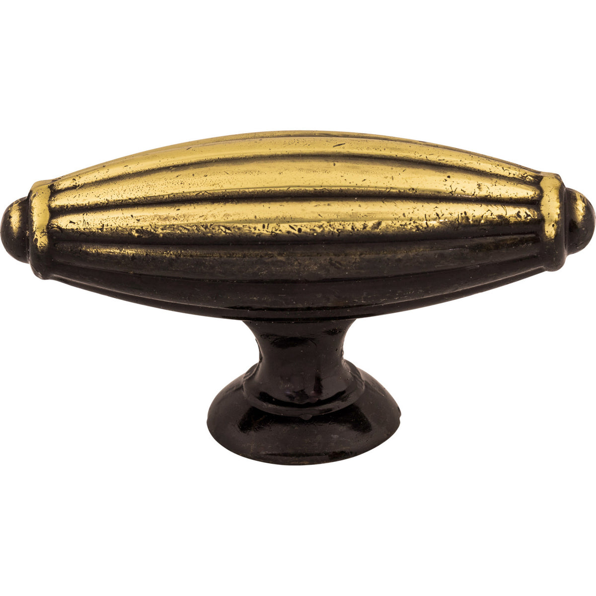 Top Knobs M156:  2-7/8" Tuscany T-Bar Cabinet Knob - Dark Antique Brass