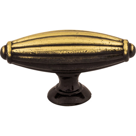 Top Knobs M156:  2-7/8" Tuscany T-Bar Cabinet Knob - Dark Antique Brass