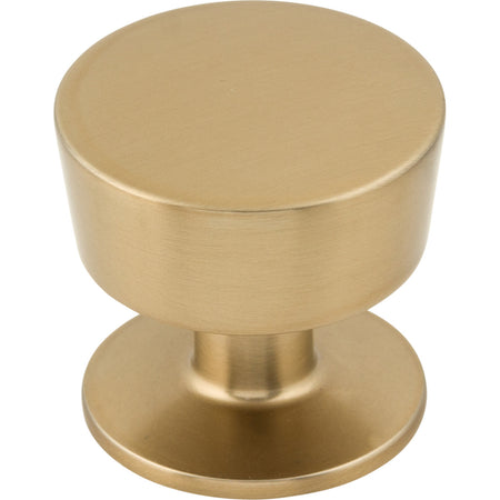 Top Knobs M1570: 1-3/16" Essex Round Cabinet Knob - Honey Bronze