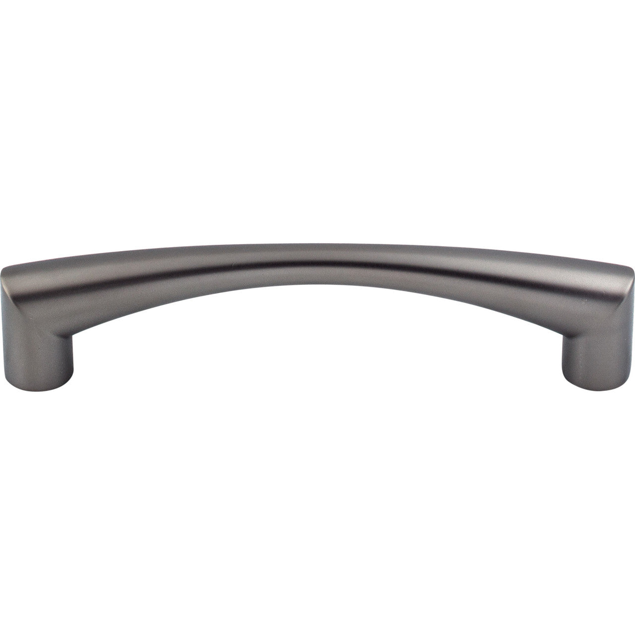 Top Knobs M1575: 5-1/16" cc Hidra Bar Cabinet Pull - Ash Gray