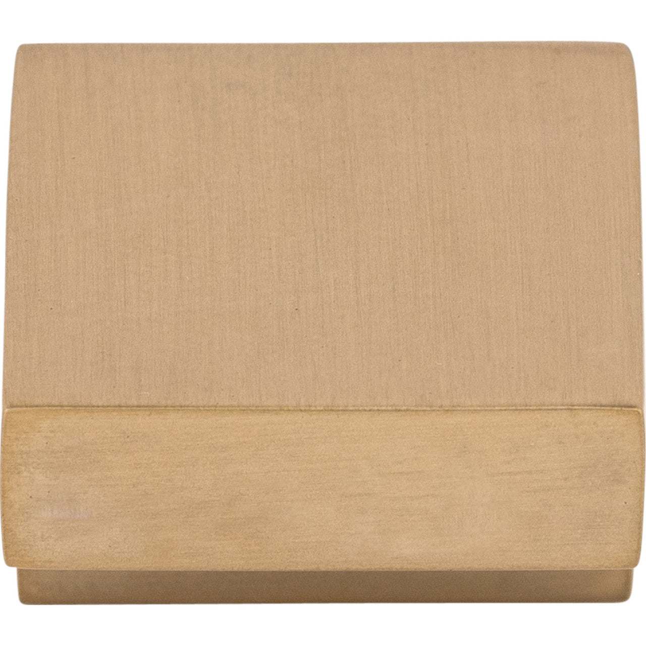 Top Knobs M1587: 1" Nouveau III Square Cabinet Knob - Brushed Bronze