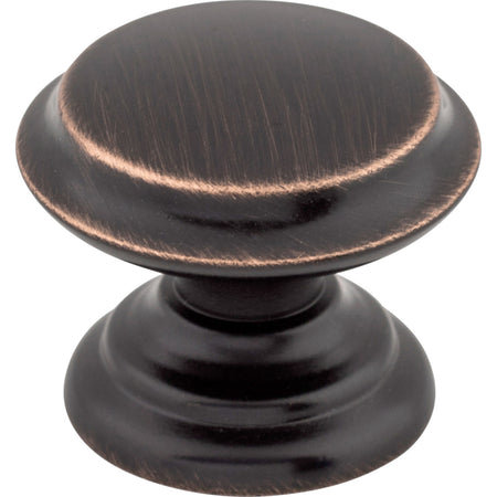 Top Knobs M1591: 1-3/8" Dakota Flat Top Round Cabinet Knob - Tuscan Bronze