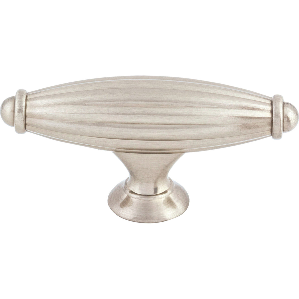 Top Knobs M1595: 2-5/8" Tuscany T-Bar Cabinet Knob - Brushed Satin Nickel