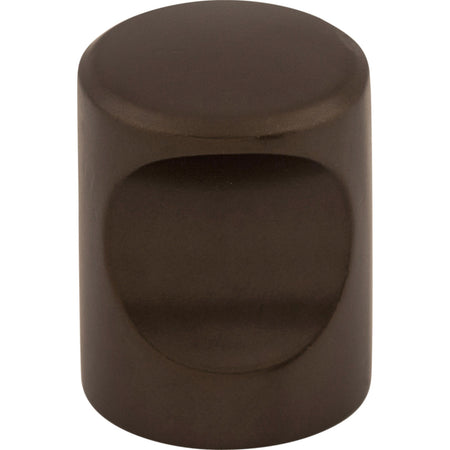 Top Knobs M1601: 3/4" Nouveau II Indent Cabinet Knob - Oil Rubbed Bronze