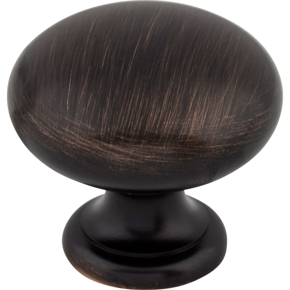 Top Knobs M1614: 1-1/4" Normandy Mushroom Cabinet Knob - Tuscan Bronze