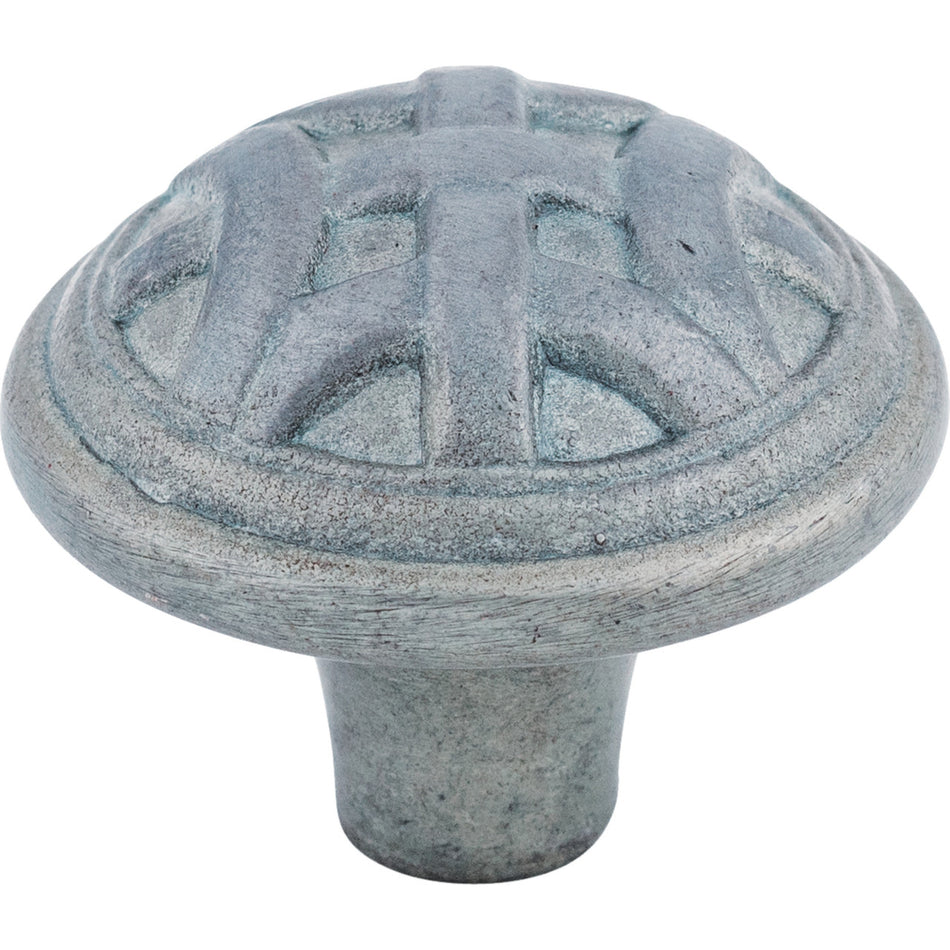 Top Knobs M162: 1-1/4" Celtic Round Cabinet Knob - Pewter Light