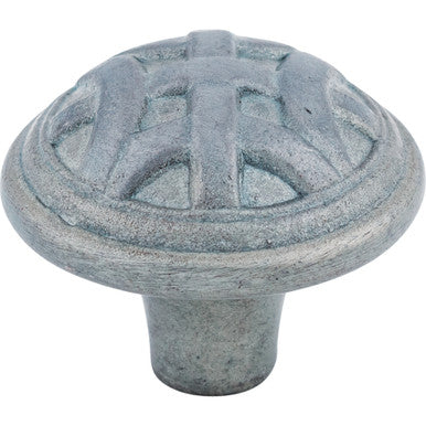 Top Knobs M162: 1-1/4" Celtic Round Cabinet Knob - Pewter Light