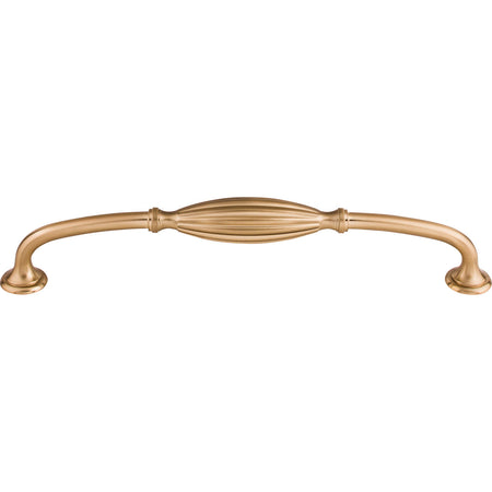 Top Knobs M1630: 8-13/16" cc Tuscany D-Handle Cabinet Pull - Brushed Bronze