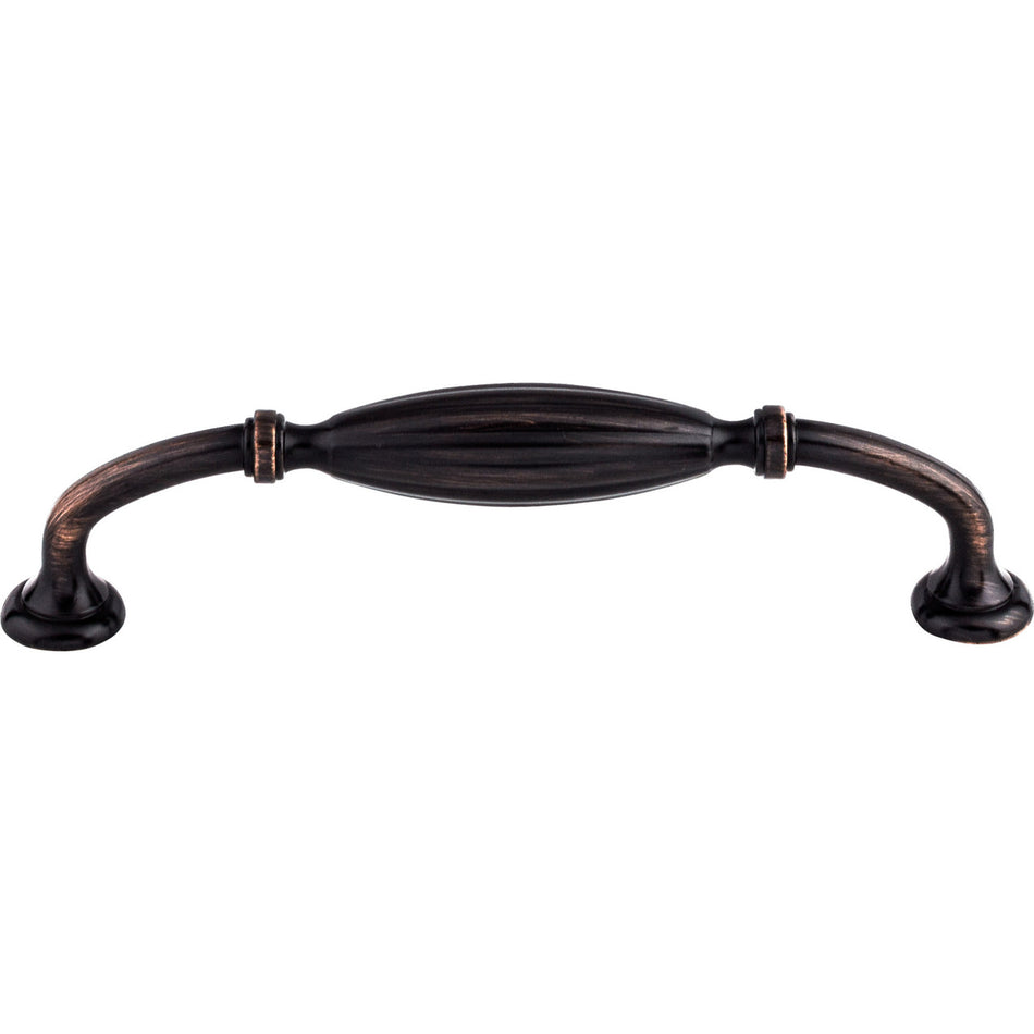 Top Knobs M1631: 5-1/16" cc Tuscany D-Handle Cabinet Pull - Tuscan Bronze