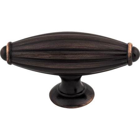 Top Knobs M1633:  2-7/8" Tuscany T-Bar Cabinet Knob - Tuscan Bronze