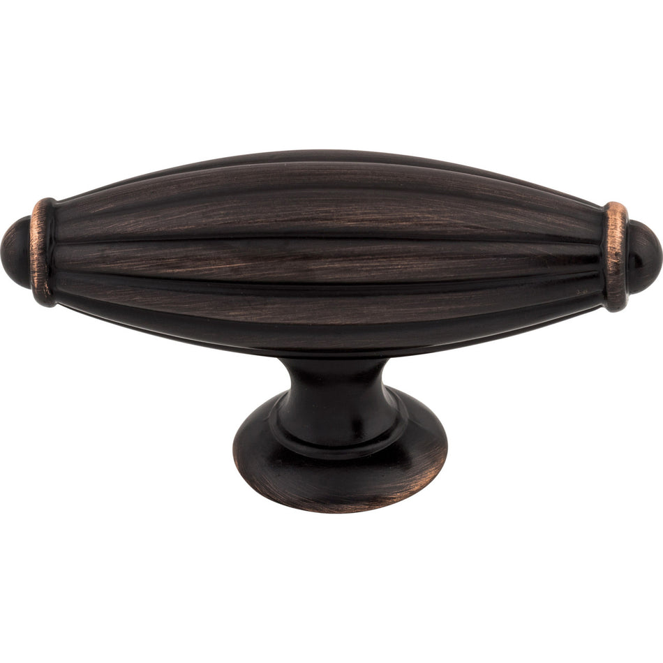 Top Knobs M1633:  2-7/8" Tuscany T-Bar Cabinet Knob - Tuscan Bronze
