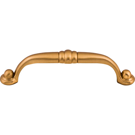 Top Knobs M1643: 3-3/4" cc Voss D-Handle Cabinet Pull - Brushed Bronze