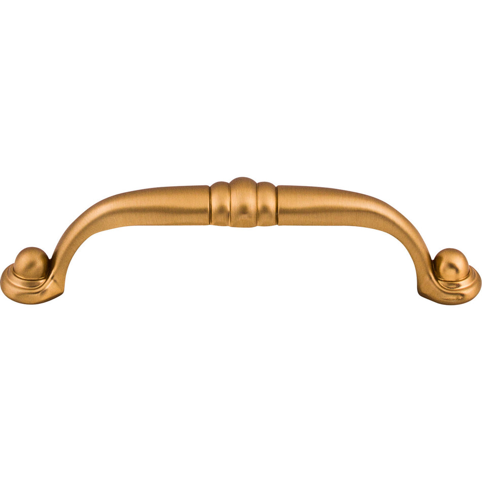 Top Knobs M1643: 3-3/4" cc Voss D-Handle Cabinet Pull - Brushed Bronze