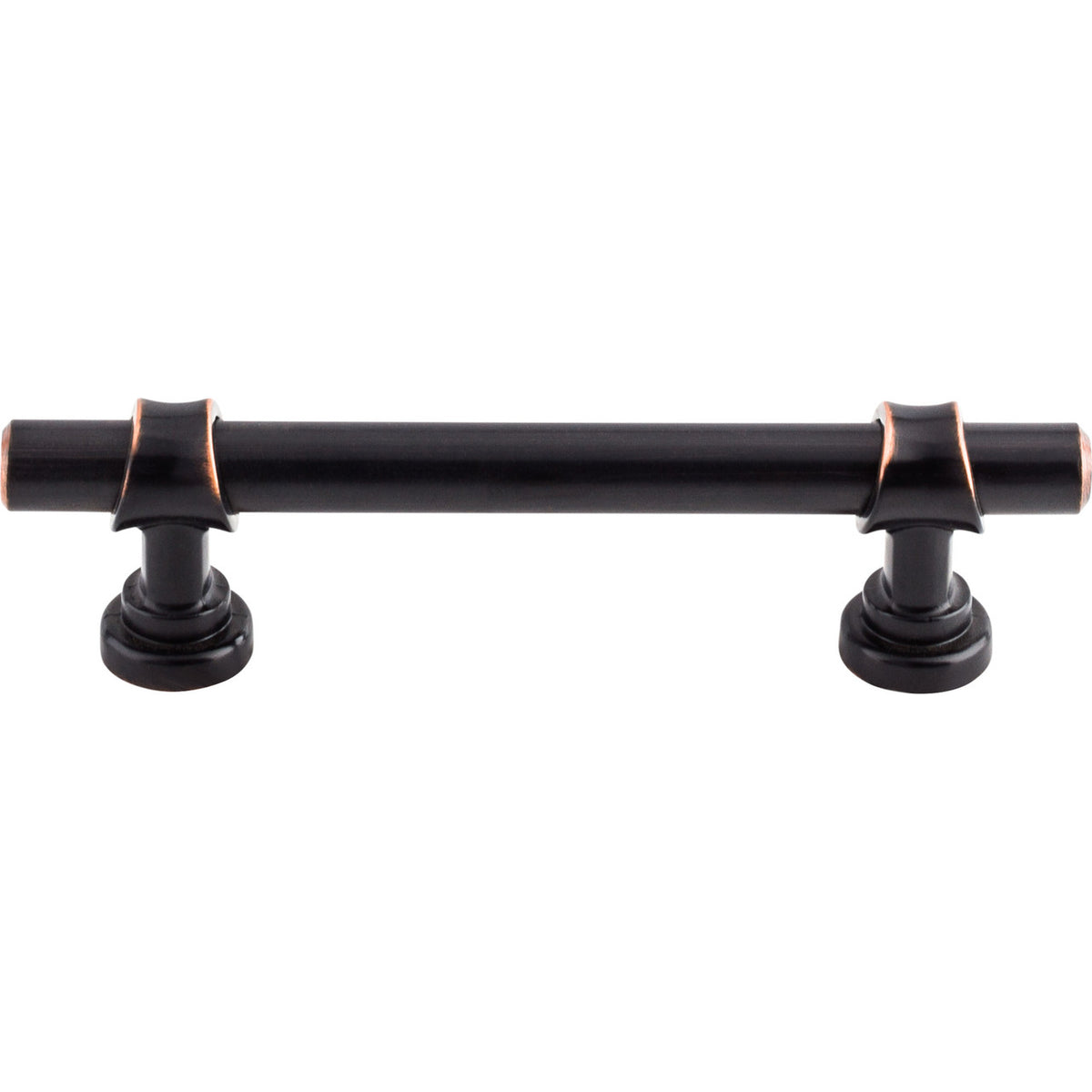 Top Knobs M1648: 3-3/4" cc Dakota Bit Cabinet Pull - Tuscan Bronze