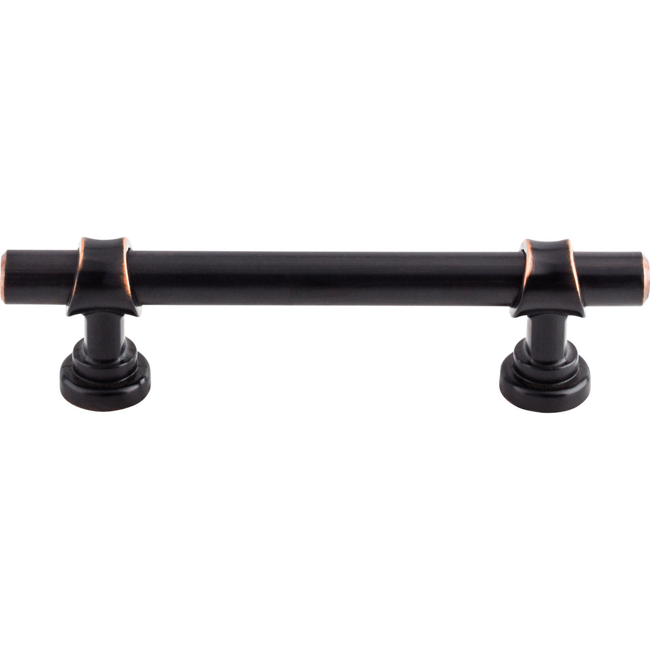 Top Knobs M1648: 3-3/4" cc Dakota Bit Cabinet Pull - Tuscan Bronze