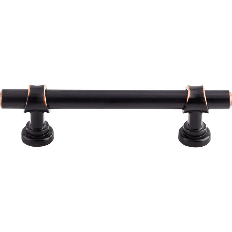 Top Knobs M1648: 3-3/4" cc Dakota Bit Cabinet Pull - Tuscan Bronze