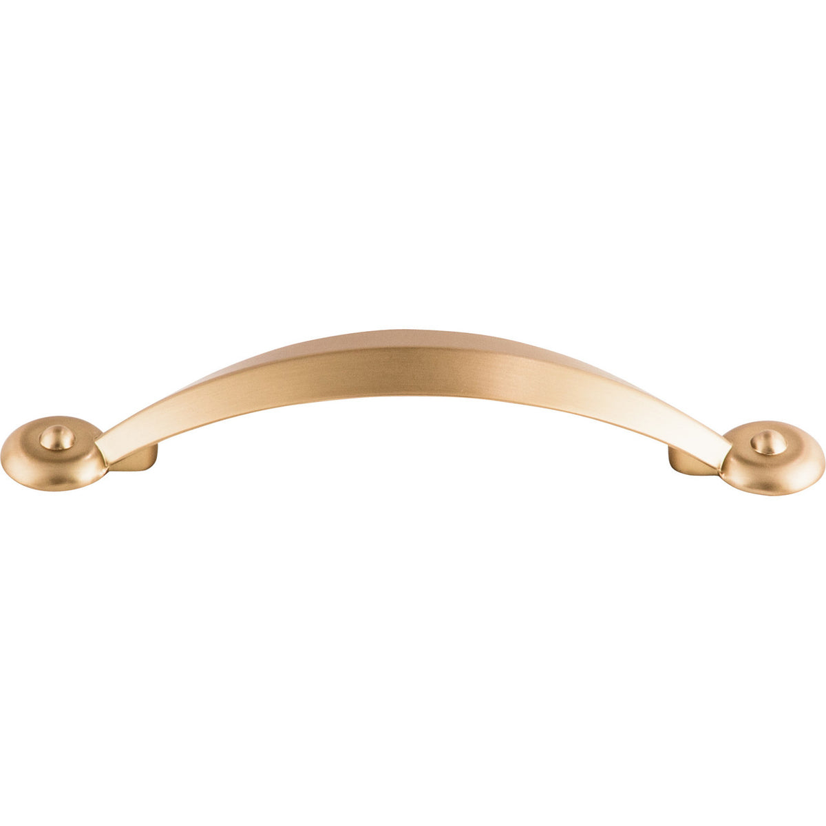 Top Knobs M1662: 3-3/4" cc Dakota Angle Cabinet Pull - Brushed Bronze