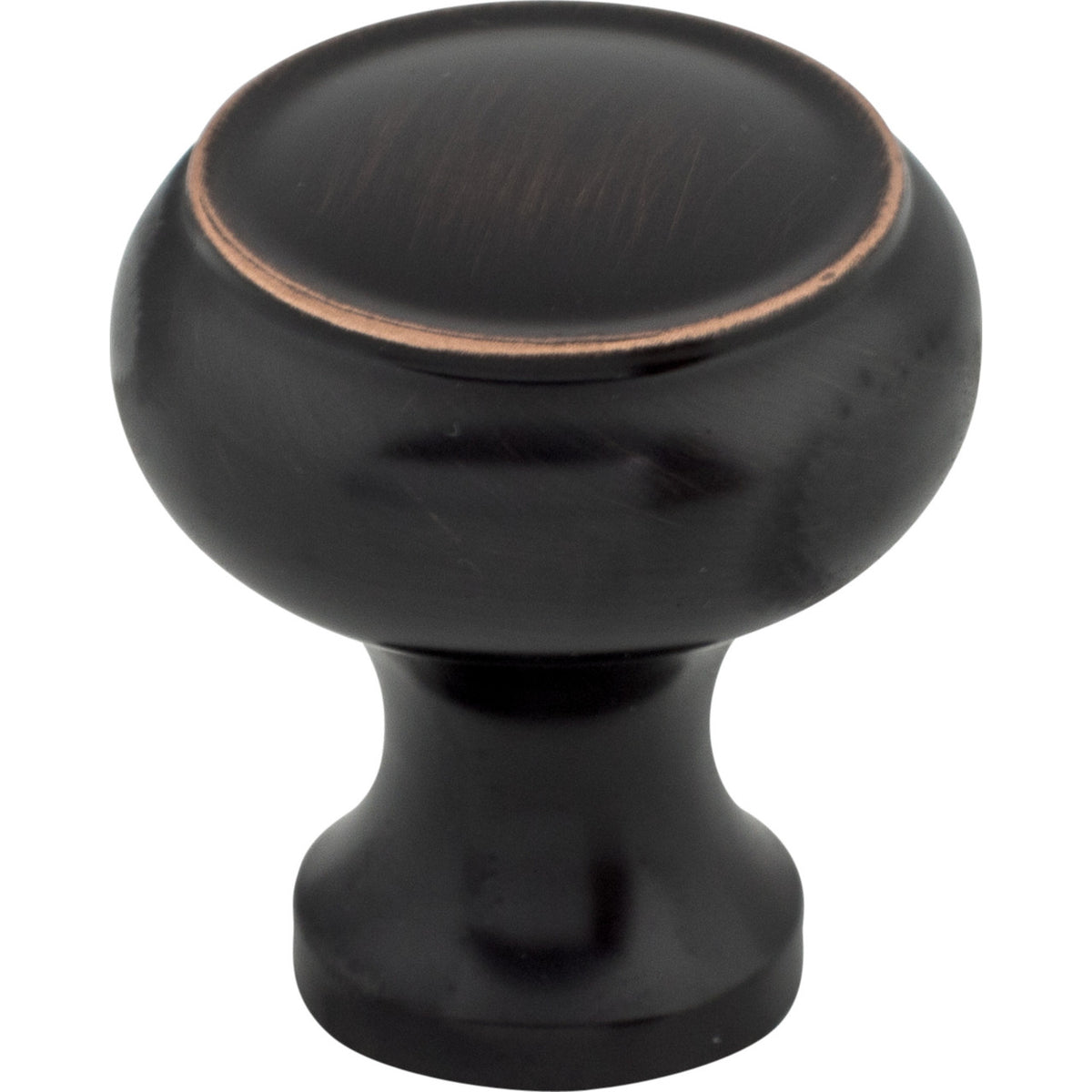 Top Knobs M1668: 1-1/8" Normandy Round Cabinet Knob - Tuscan Bronze