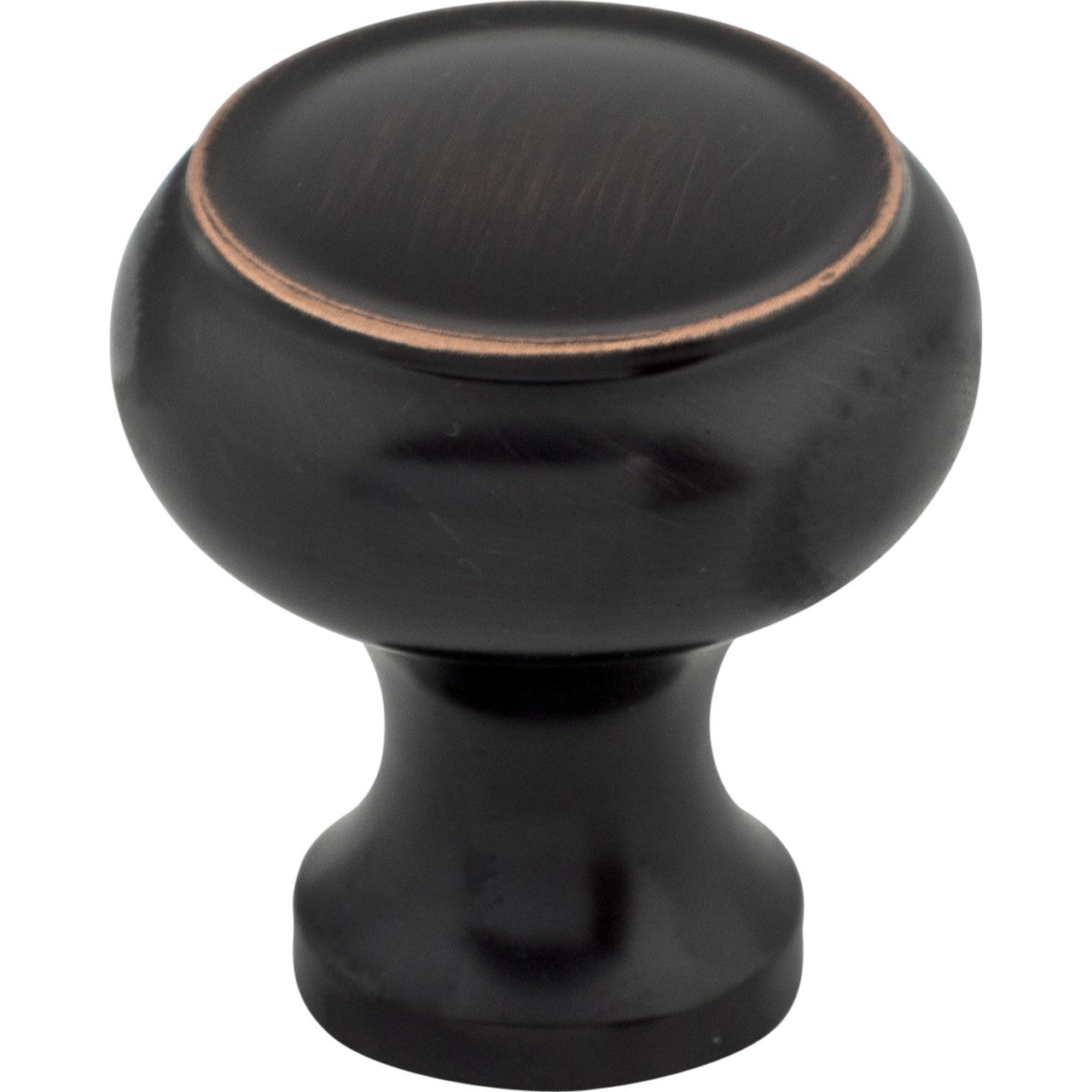 Top Knobs M1668: 1-1/8" Normandy Round Cabinet Knob - Tuscan Bronze