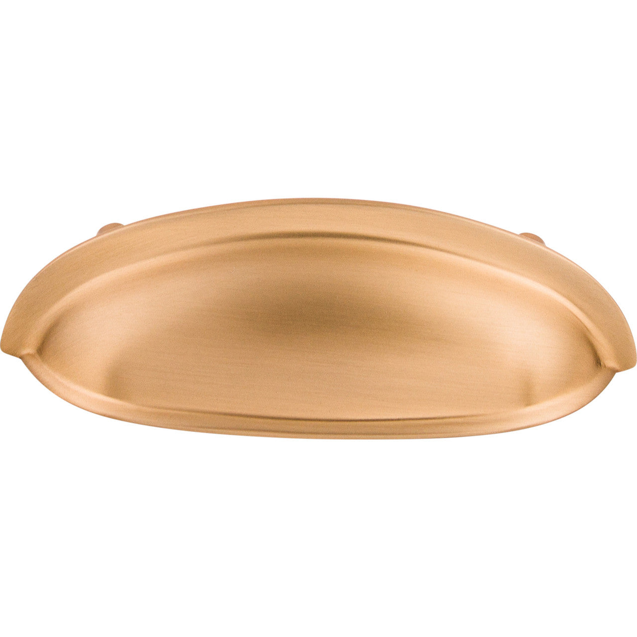 Top Knobs M1675: 3" cc Somerset Cup Cabinet Pull - Brushed Bronze
