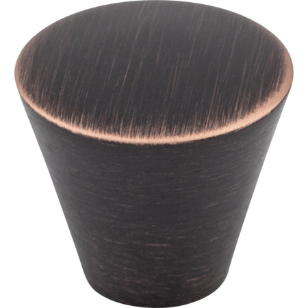 Top Knobs M1676: 1-1/16" Cone Tapered Cabinet Knob - Tuscan Bronze