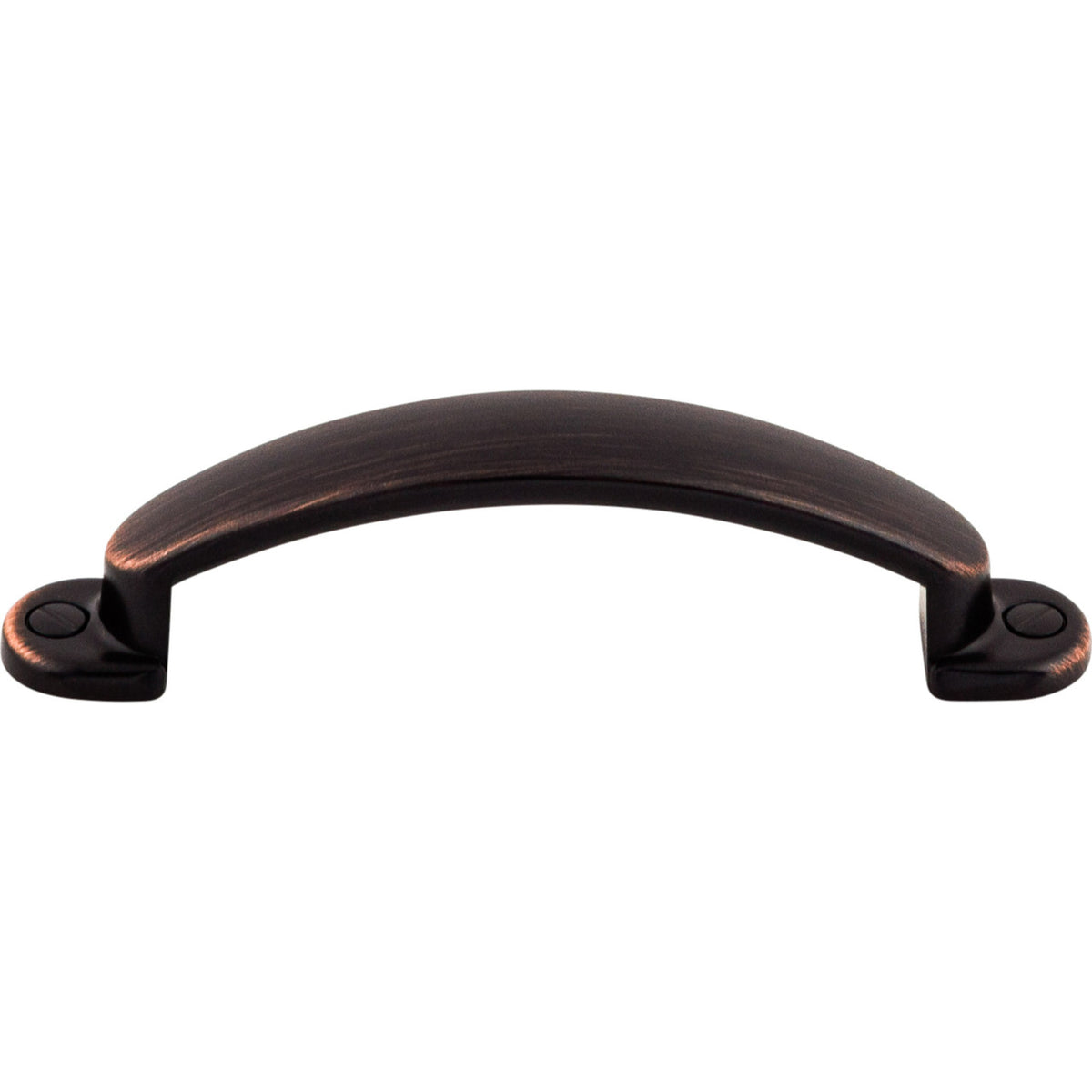 Top Knobs M1690: 3" cc Arendal Arch Cabinet Pull - Tuscan Bronze