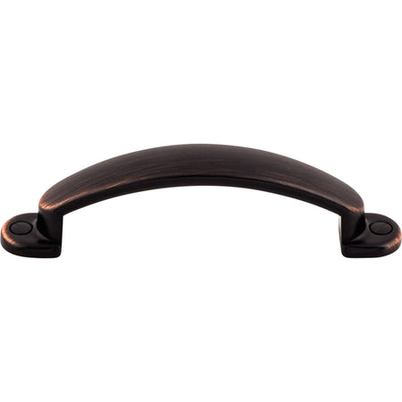 Top Knobs M1690: 3" cc Arendal Arch Cabinet Pull - Tuscan Bronze