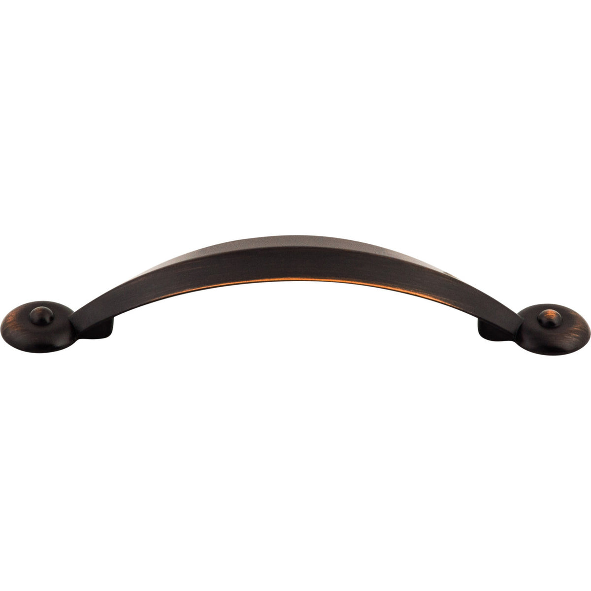 Top Knobs M1691: 3" cc Arendal Arch Cabinet Pull - Antique Copper