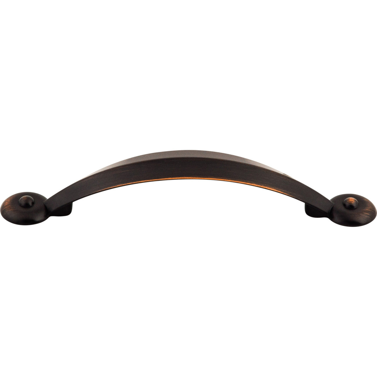 Top Knobs M1691: 3" cc Arendal Arch Cabinet Pull - Antique Copper
