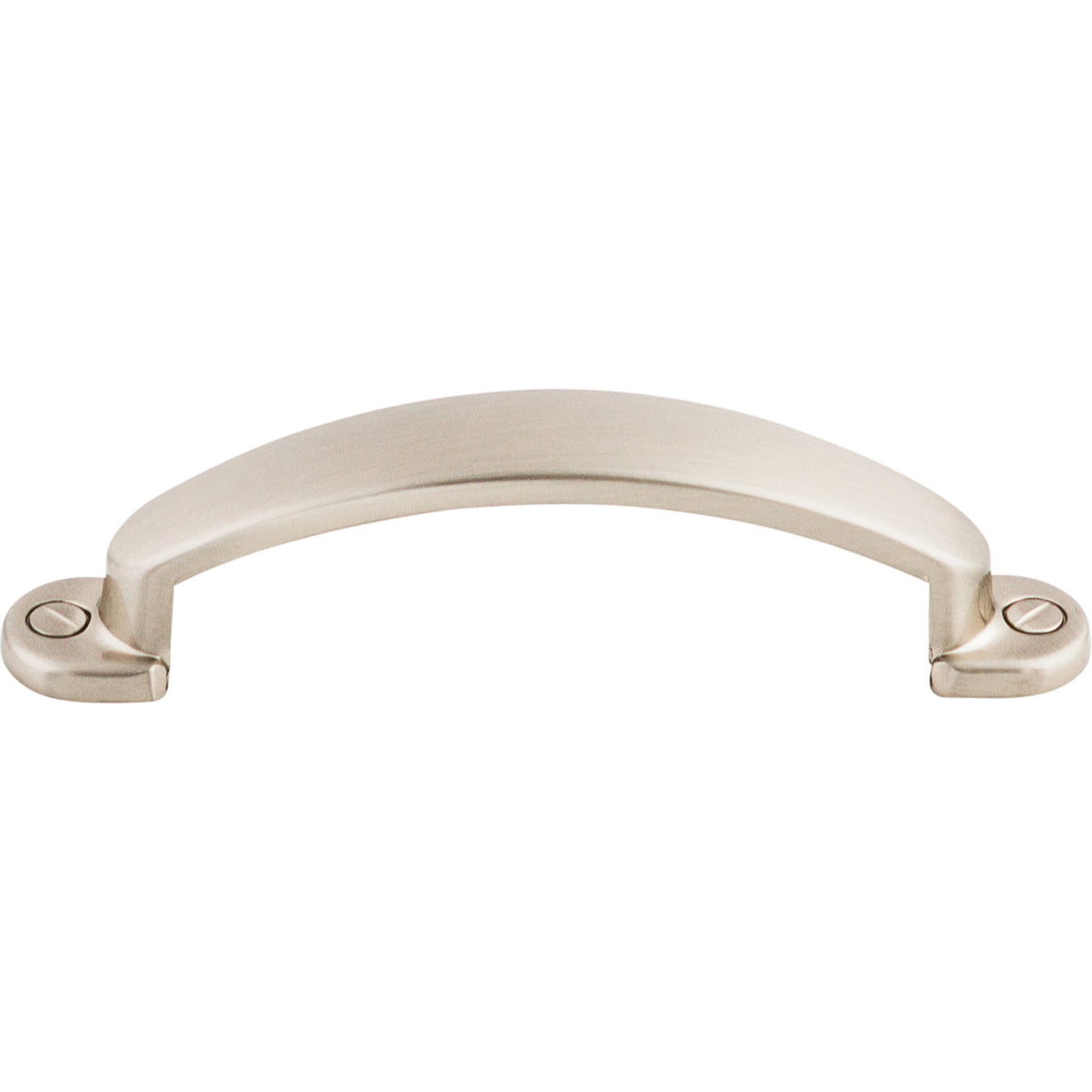 Top Knobs M1692: 3" cc Arendal D-Handle Cabinet Pull - Brushed Satin Nickel