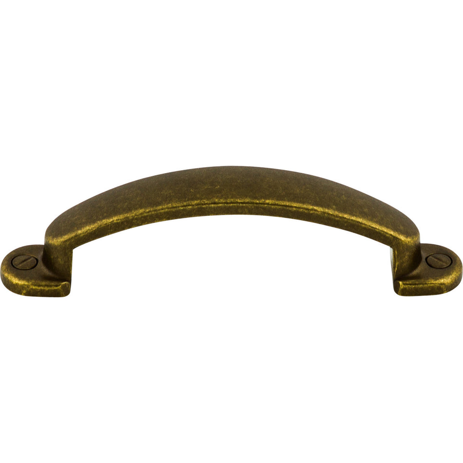 Top Knobs M1698: 3" cc Arendal Arch Cabinet Pull - German Bronze