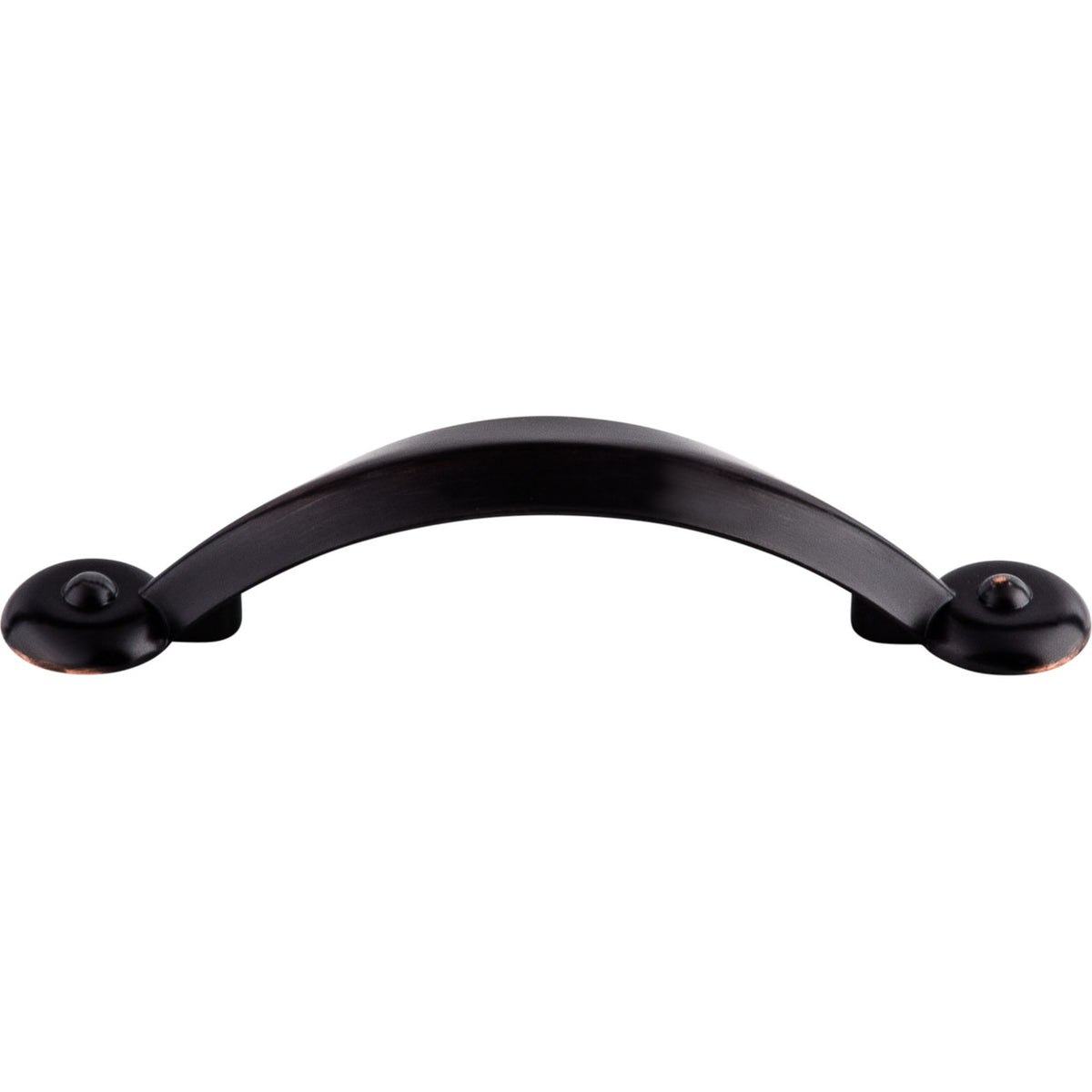 Top Knobs M1723: 3" cc Dakota Angle Cabinet Pull - Tuscan Bronze