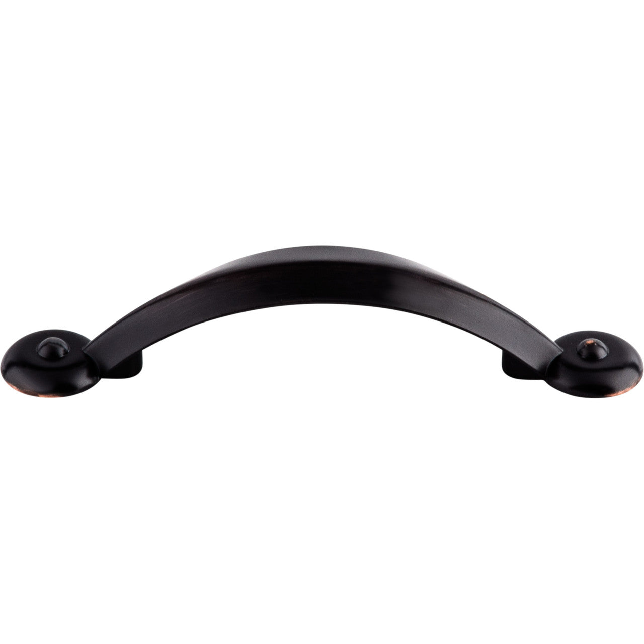Top Knobs M1723: 3" cc Dakota Angle Cabinet Pull - Tuscan Bronze