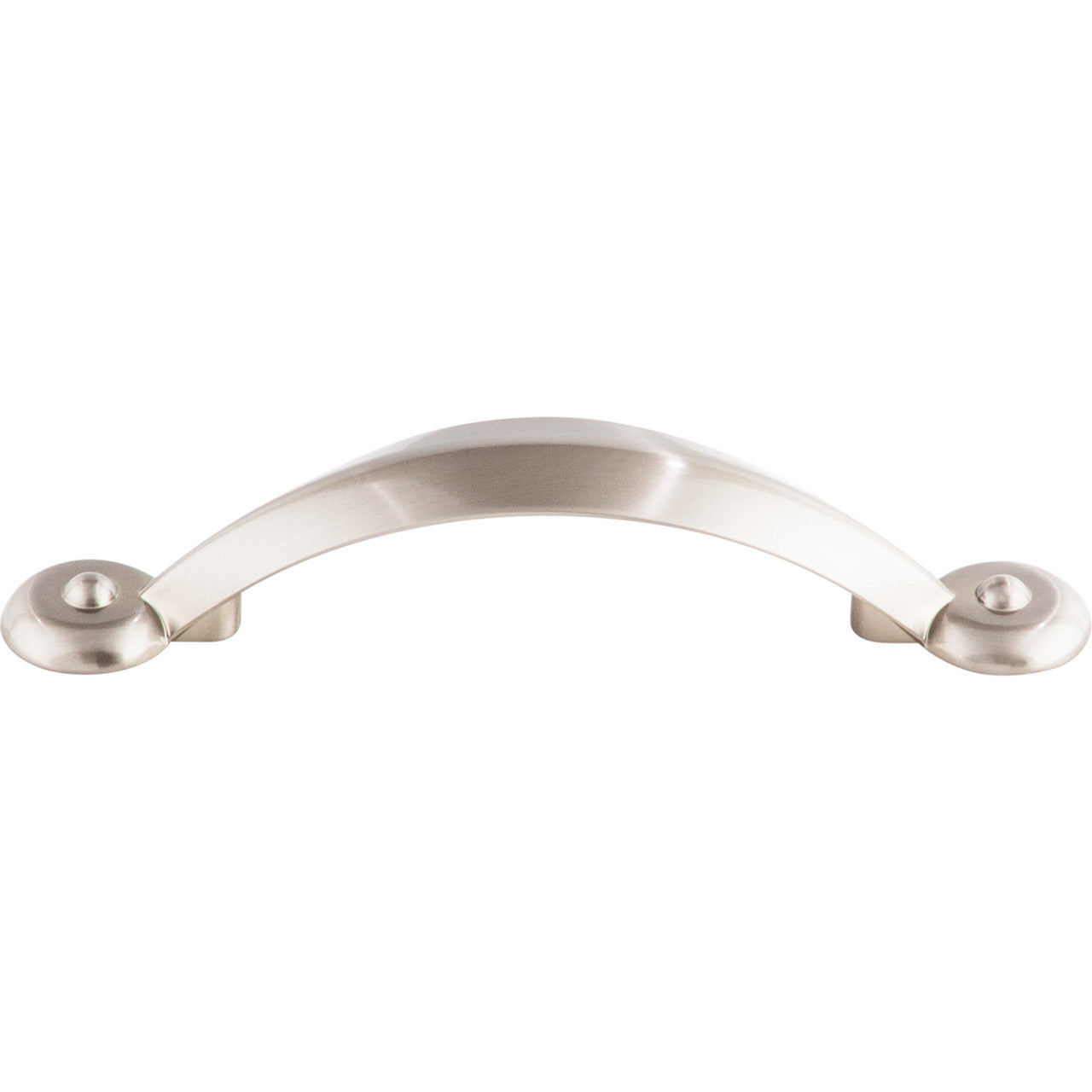 Top Knobs M1725: 3" cc Dakota Angle Cabinet Pull - Brushed Satin Nickel